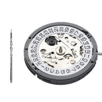 Nueva Movimiento Automático NH35 De Precisión Alta Con 24 Joyas Fecha a Las 3 Y 3.8 En Reloj Blanco Material De Aleación De Titanio - details 1