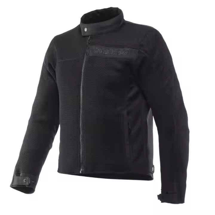 Chaqueta Dainese Lisbona Air Tex para Moto, Chaqueta de Verano Ventilada con Protecciones Certificadas, Ligera, Cómoda y Transpirable para Ciudad y Carretera - 1
