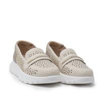 MY SOFT M262 BEIG Mocasines y náuticos mujer 35698 25V MOCASIN ANTIFAZ PICADO BEIG - details 0