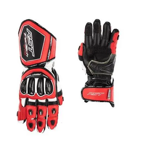Guantes de moto RST Tractech Evo 4 rojo, guantes racing indicados para circuito - 1