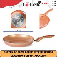 Sartén Lolek de Aluminio Forjado Antiadherente - 28cm - details 0