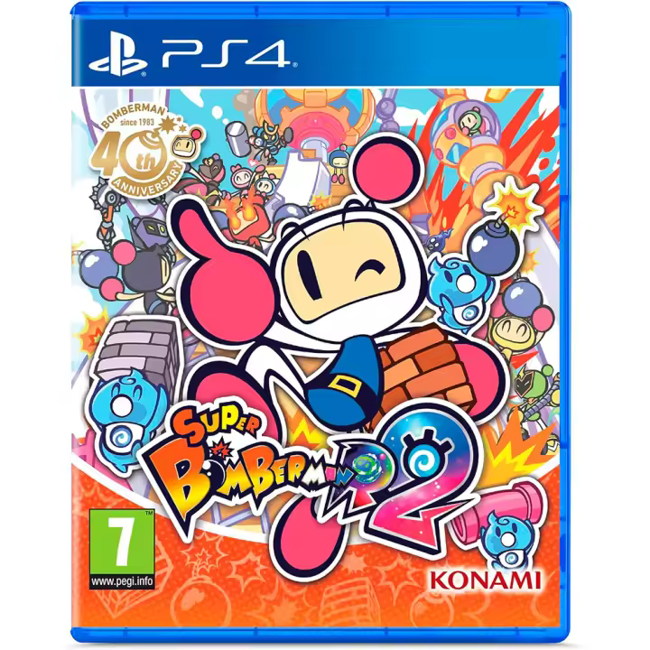 SUPER BOMBERMAN R 2 PS4 - Nuevo a Estrenar - PAL España - Meridiem Games - Konami - Puzzle - Acción - 1