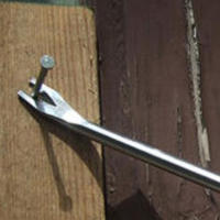 Herramienta De Reparación De Destornilladores V-Type Retirador De Clavos Y Pry Con Cabeza Recta Y Elbowed De Acero Herramienta Manual Para Retirar Clavos - details 2