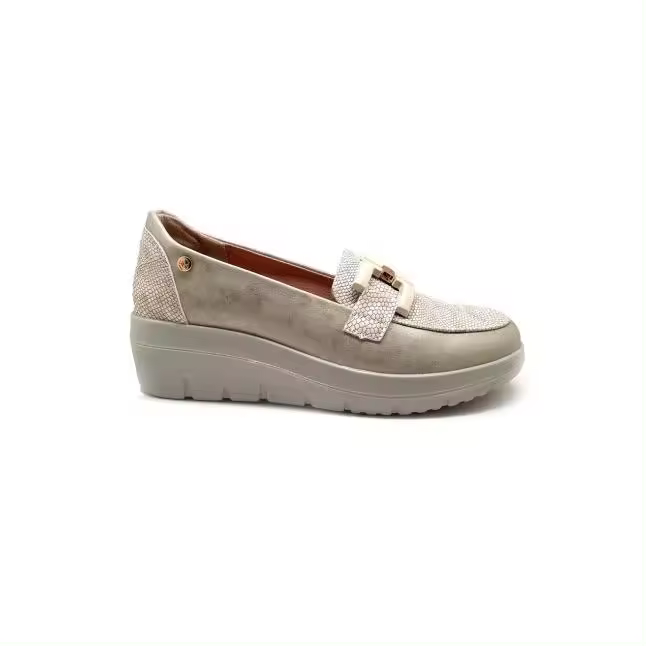 Mocasín Mujer Mysoft Cuña Elegante - 1