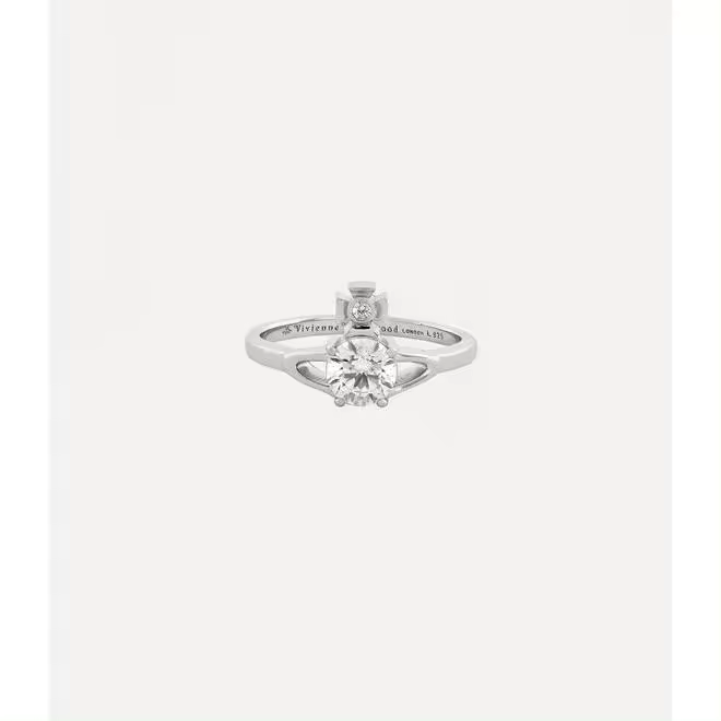 Anillo Reina Petite de , para Mamá Gift, Novia, San Valentín, cumpleaños y Aniversario. - 1