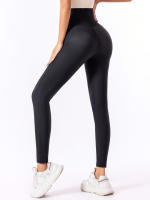 Leggings De Fleece Para Mujer Con Aumento De Cintura Y Levantamiento De Glúteos Talla Grande Hasta 240 Libras Pantalones De Yoga De Cintura Alta Comodidad Y Estilo - details 3