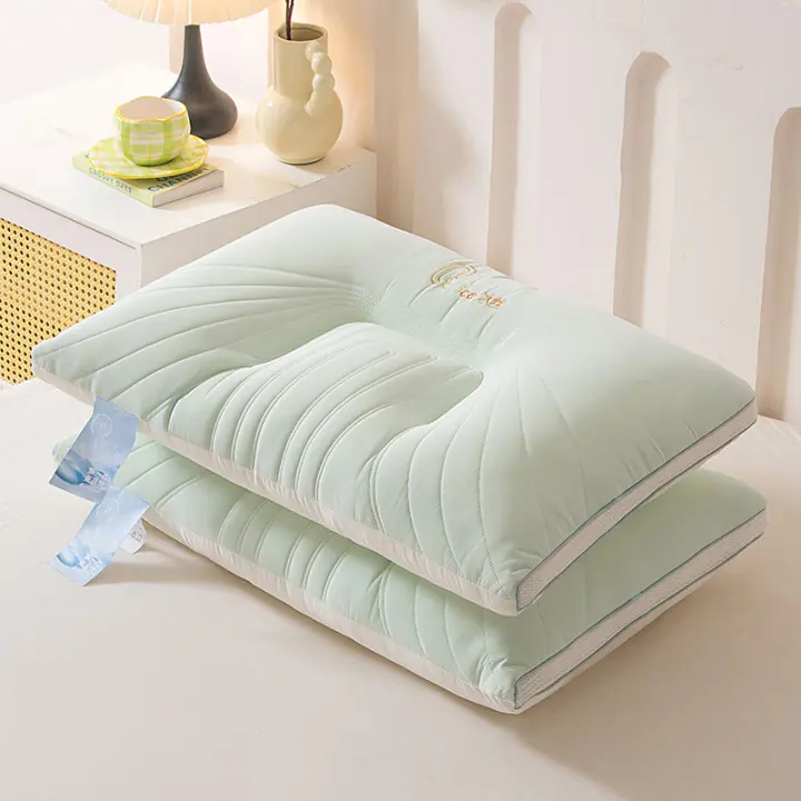 Nuevo Verano fresco jalea de Seda de Hielo almohada de Protección del Cuello almohada núcleo - 1