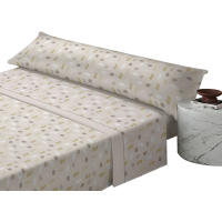 Bed Sheet Set 3-Piece for Bed MicrofiberS Khaki izes 90 105 135 150 180 Soft and Lightweight JUEGO DE SABANA CAMA - details 5