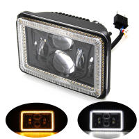 Faros LED 12V 24V 4x6 Pulgadas H4 Lámpara De Trabajo Cuadrada Para Reemplazo En Coches Jeep Motocicletas Camiones GMC Chevrolet - details 7