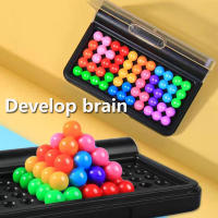 Juego De Lógica Inteligente Con Cuentas Mágicas 120 Niveles Juguete Educativo Para Niños Y Adultos Para Viajes Desarrollo De Habilidades Cognitivas - details 3