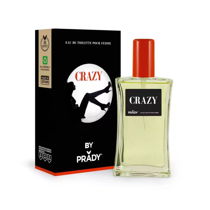 Perfume Mujer Prady Parfums Crazy 90ml - Fragancia única y atrevida para mujeres elegantes - 1