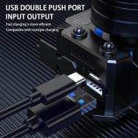 Linterna Frontal LED Recargable Con Sensor De Movimiento Para Camping Y Pesca Luz De Banda Potente Impermeable 3 Modos De Iluminación 5 Estilos - details 17
