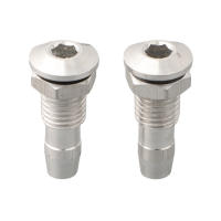 2 Piezas De Boquilla De Enfriamiento Del Motor De Agua Para Barco RC De Aleación De Aluminio Con Limpia Automática 20mm/25mm - details 2