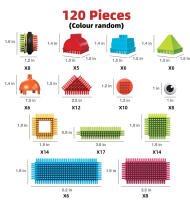 Juguetes De Bloques De Construcción DIY Para Niños Educativos Interactivos De Modelado Con Bloques Interconectables Para Niños Pequeños Asamblea Familiar - details 14