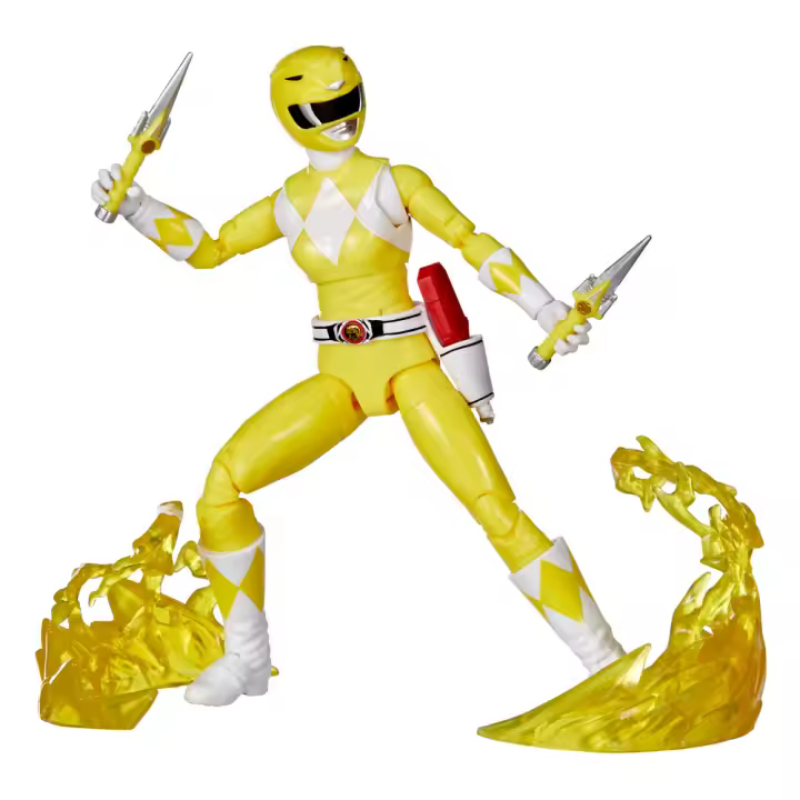 Power Rangers Ligtning Collection Figura Mighty Morphin Yellow Ranger 15 cm - 1