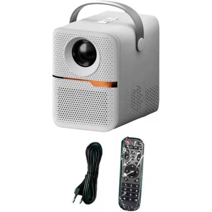 P10 Smart 4K WiFi portátil 1080P Home Cinema Video LED Bluetooth Mini proyector Android 10 proyector enchufe UE () - 1