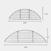 Red De Barbacoa Al Aire Libre Con Soporte De Vaporizado Acero Inoxidable Para Camping Sello De Carne Anti-Quemaduras Para Asador - details 6
