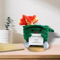 Muñeco De Crochet Divertido Para Decoración De Hogar Y Piso Estilo Europeo Regalo De Navidad Ornamento De Mano Hecho a Medida - details 4