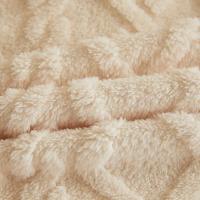 Manta De Tafurong De Poliéster 100% Coral Fleece Para Cama Y Sofá Color Sólido Suave Y Cálida Para Primavera E Invierno Tamaño Varía - details 13