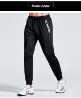 Pantalones De Correr Para Hombre Secado Rápido Deporte Al Aire Libre Con Bandas Reflectantes Pantalones De Gimnasio Para Pesca Senderismo Talla Verdadera - details 5