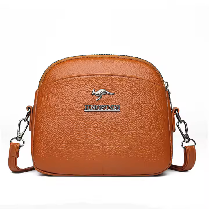 Bolso de Mujer 2023 Nuevo Bolso de hombro de cuero para Mujer Bolso de Mujer simple y versátil Bolso bandolera pequeño - 1