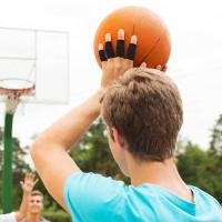 10 Pack Guantes De Apoyo Para Dedos Deportivos Para Artritis Protección Para Baloncesto Y Voleibol Nylon Adulto Mayor De 13 Años - details 6