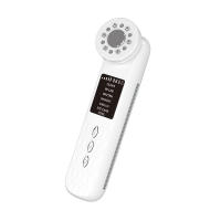 Instrumento de belleza ultrasónico con hielo, 7 modos, EMS, levantamiento y calentamiento, luz de color, vibración, masaje, introducción al instrumento - details 16