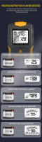 EAFC Universal Prueba De Batería Para Coche 12V 24V Con Pantalla LCD Scanner Diagnóstico De Carga Y Arranque Analizador De Batería - details 4