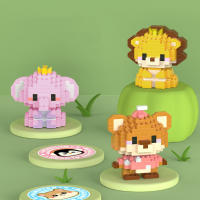 Bloques De Construcción Mini Animales Para Niños 12 Tipos De Animal Como Pato Tigre Elefante Oso León Colección De Juguetes Educativos Para Niños Mayores De 6 Años - details 3