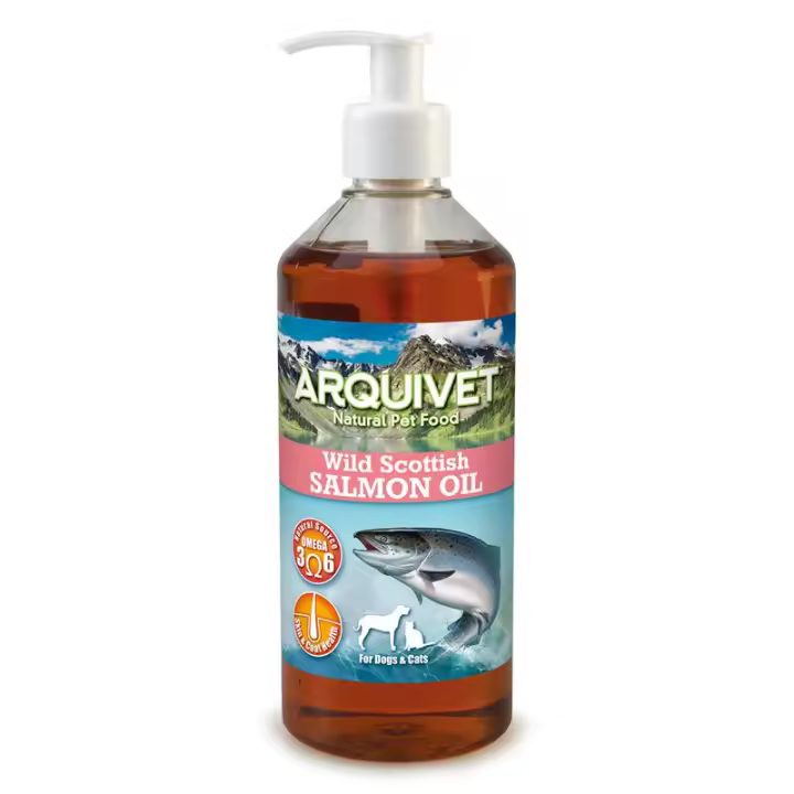 Aceite de salmón escocés - Para perros y gatos - 500 ml - 1