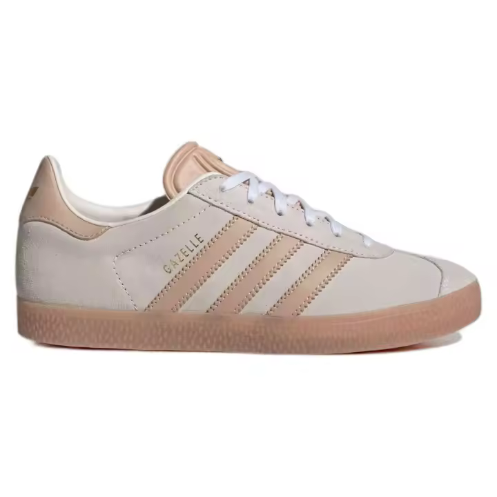 Zapatillas Adidas Gazelle para niños unisex en color beige - 1