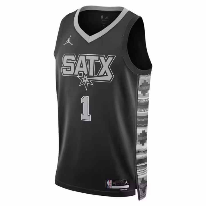 Camiseta Victor Wembanyama - Spurs Nike Swingman 2024 Statement Edition - 1