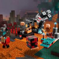 Bloques De Construcción Compatible MOC Sets MC My World Serie El Nether Bastión Magma Cube Piglins Strider Juguete Para Niños Regalo - details 0
