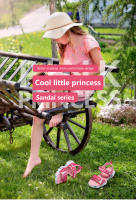 Sandalias De Playa Antideslizantes Para Niñas Verano Talla 29-38 Con Diseño De Flores Zapatos Planos Casuales Transpirables Para Niños - details 1