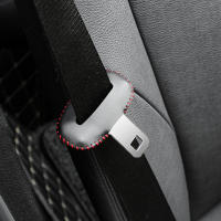 Protector De Cierre De Cinturón De Seguridad Para Coche En Cuero Accesorio De Interior Anti-Rasguños Y Anti-Scratch - details 8