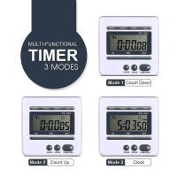 Temporizador de Cuenta atrás digital 4 Canales Count Up Down Kitchen Cooking Tim... - details 3