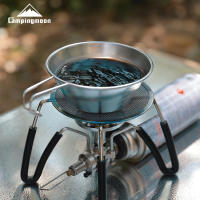 CAMPINGMOON Set De Camping De 4 Piezas Taza Sierra De Acero Inoxidable 310ml Con Estuche De Almacenamiento S220-4P+B - details 11