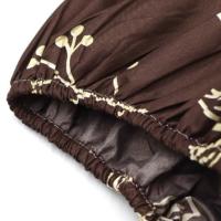 Juego de Sábanas verano 3 y 4 Piezas - Estilo Doodle Negro con Hojas Amarillas, Poliéster Suave (Cama 90/135/150, Incluye Funda Nórdica) - details 2