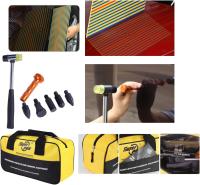 Kit Extractor de abolladuras sin pintura - Super PDR herramientas de reparación de abolladuras de coche 34 Años Experiencia, Ajuste Ancho/Altura, Ideal Hielo/Creases, Incluye Espejo + T-Bar + Pegamento 100% Removible, Regalo Navidad - details 5