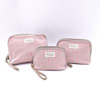Bagsgarden Neceser de 3 piezas impermeable con rayas, adecuado para cosméticos, bolsa de viaje y gran capacidad de almacenamiento - details 0