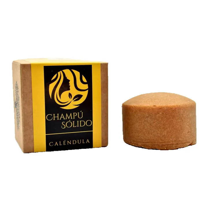 Champú Sólido de Caléndula 100gr  Cabello Delicado Di Oleo - 1