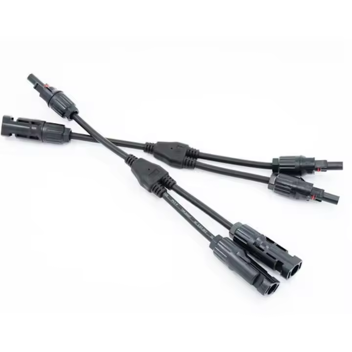 Cable Conector MC4 2 A 1 Flex con cable para 4-6mm2 IP67 - 1