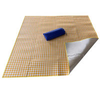 Manta de picnic extensible para Exterior, impermeable y antiarena - Accesorios de picnics, para Playa Aecuado, césped y camping al Aire Libre. - details 0