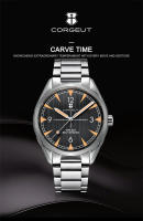 Reloj Automático De Lujo Para Hombre Corgeut NH35A 41mm Vidrio De Zafiro Fecha Bicolor Brillo Pulido Resistantes Al Agua - details 0