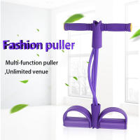 Banda De Resistencia Para Fitness Ejercicio De Elasticidad Cuerda De Pull Para Gimnasio Entrenamiento De Ejercicios De Pies Y Tobillos 4 Tubos Pedal Anclador - details 2