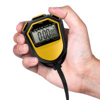 Reloj De Pulsera Digital Impermeable Para Deportes Con Cinta Para Natación Correr Fútbol Entrenamiento Timer Cronógrafo LCD Portátil - details 13