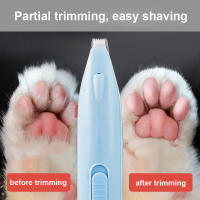 Afeitadora Eléctrica Para Perros Y Gatos Afeitadora Para Pies De Animales De Compañía Recortador De Pelo Apto Para Raza Grande Recargable - details 3