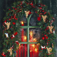 6 PCS Adornos De Ángel Para Decoración De Árbol De Navidad Colgantes En Oro Y Plata Estatuillas De Ángel Para Adornar El Árbol De Navidad - details 2