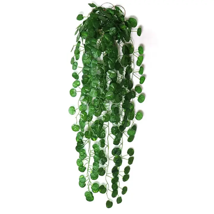 Guirnalda De Iva Artificial Hojas Verdes Falsas Plantas Colgantes Decoración Para Hogar Fiesta Boda Origin Zhejiang China - 1