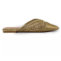 Calzados Soraia - Sandalias Planas de Mujer - Estilo Casual - Color Metalizado - details 2